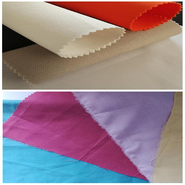 Polyester / Cotton Soil Release Finish Fabric Flame Retardant For