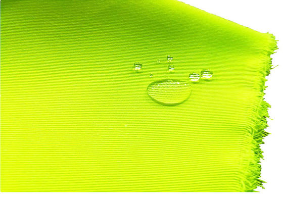 Polyester Cotton Twill Fluorescent Cloth Water Oil Proof Clothing Material