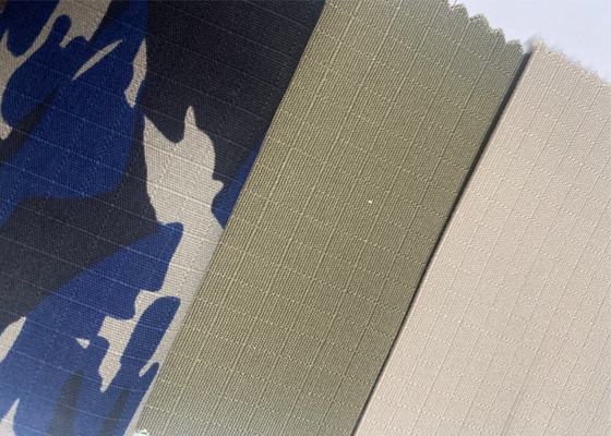 Polyester Nylon Cotton Ripstop Waterproof Flame Resistant Fabric
