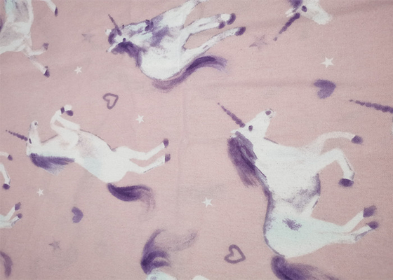 100%Cotton Lovely Printed  Flannelette Sheeting Fabric 150-200GSM Tearproof