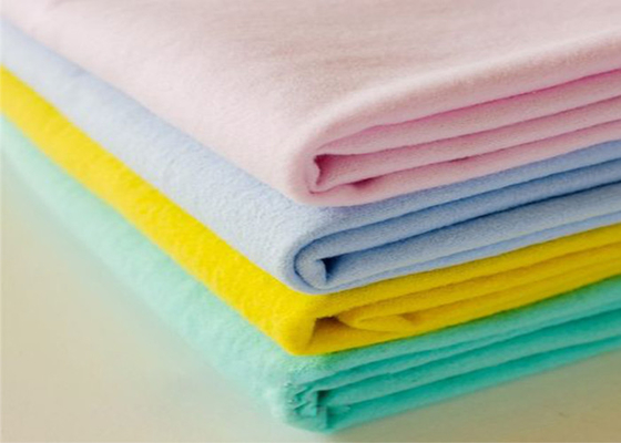 150-200g/M2 100% Cotton Flannel Fabric Floral  For Baby Cloth Skin Friendly