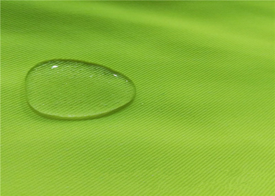 perspirant Flourescent Yellow Water Resistant Fabric Sanitation Workers Tooling Fabric