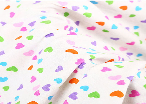 Combed Yarn 100% Cotton Flannel Cloth  Kids Flannel Fabric 44inch