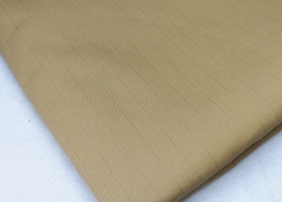 58inch Brown Fire Retardant Fabric Fire Suit  Anti Static Clothing Material 260gsm