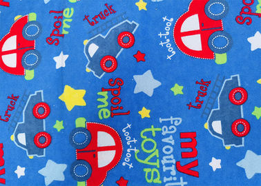 Waterproof Colorful Soft Flannel Fabric Printed Super Soft Flannel Fabric