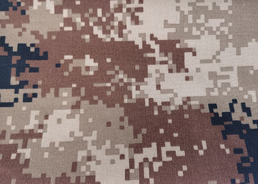 CVC50/50 Woven Rip-stop Camouflage Fabric For Military Uniform
