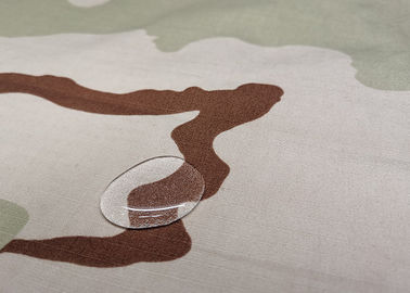 CVC50/50 Woven Rip-stop Camouflage Fabric For Military Uniform