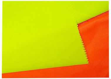 Anti Wear Fluorescent Fabric Flame Retardant For Reflective Safety Vest