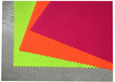 Anti Wear Fluorescent Fabric Flame Retardant For Reflective Safety Vest