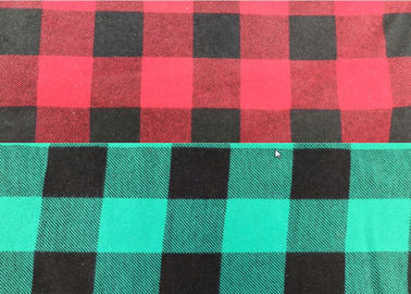 Scotland Tartan Cotton Flannel Cloth Double Side Anti UV Shrink Resistant