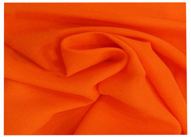 Twill Fluorescent Yellow Fabric Fire Resistant Clothing Material 32x32 Yarn Count