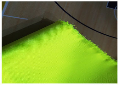 Fluorescent Water Proof Fabric Non Flammable Materials Fabric Twill Style
