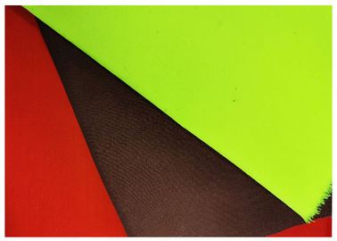 Comfortable Fluorescent Yellow Fabric Water Proof Woven Technic For Uniform