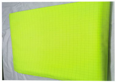 Anti Static Fluorescent Fabric Alkali Proof 100% Cotton Twill Style For Workwear