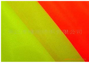 Anti Acid Fluorescent Fabric Polyester Cotton Twill For Worker Jackets