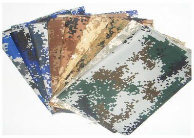 High Color Fastness Camouflage Cloth Tear Resistant Odor Free 21X21 Yarn Count
