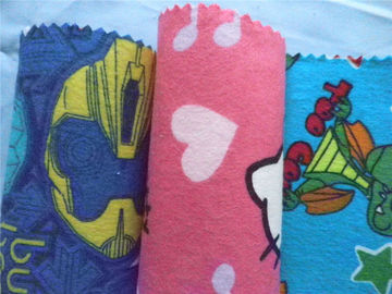 Baby Cotton Flannel Fabric Attractive Styles Cartoon Animal Soft Double Sided