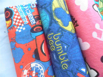 Baby Cotton Flannel Fabric Attractive Styles Cartoon Animal Soft Double Sided