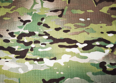 190 GSM Camouflage Cloth 65 Polyester 35 Cotton Fabric For Army Uniform