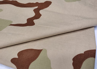 High Stretch Camouflage Fabric Twill Weaving Army Print Fabric 32X32 Yarn Count
