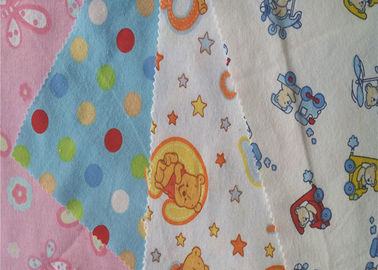 80 Polyester 20 Cotton Flannel Cloth Good Elasticity Double Sided Flannelette