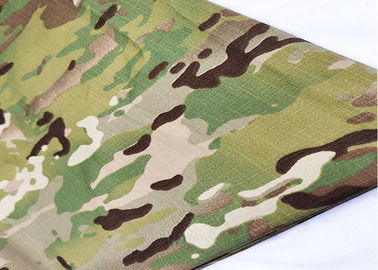 Fusible Hunting Camouflage Fabric Polyester 80% / Cotton 20% Twill 235 GSM