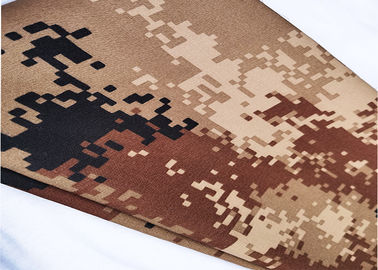 High Strength Camo Cloth Tear Resistant , Outdoor Waterproof Camo Fabric