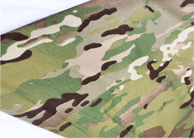 High Strength Camo Cloth Tear Resistant , Outdoor Waterproof Camo Fabric