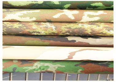 Military Camouflage Cloth Easy Decontamination Fabrics Twill Style Durable