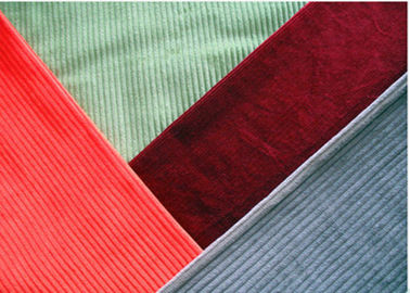 Breathable 21 Wide Wale Corduroy Upholstery Fabric Waterproof And Oil Proof