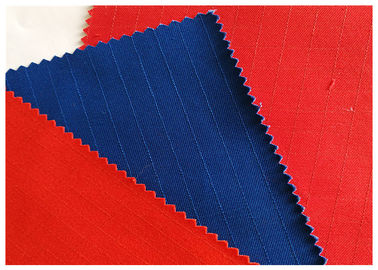 Polyester / Cotton Soil Release Finish Fabric Flame Retardant For Worker Clothing