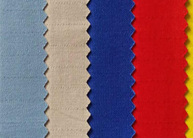 Antistatic Anti Flame Fabric Twill Style For Chemical Plant Safety Workwear