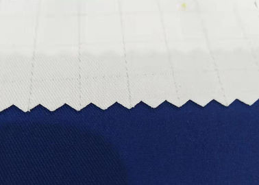 Uniform Garment Anti Static Fabric 10X10mm Grid Carbon fibre Polyester Cotton