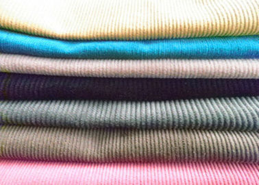 Blue / Green Lightweight Corduroy Fabric 21 Wale Corduroy Woven Dyed Fabric