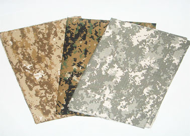 Camouflage Print Fabric Fire Retardant Antistatic For Military Uniform