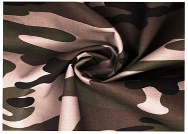 Camouflage Print Fabric Fire Retardant Antistatic For Military Uniform