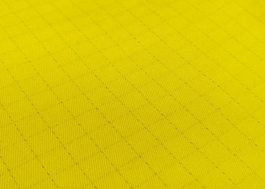 Flame Resistant Anti Static Fabric 80% Cotton 20% Polyester Blue Or Yellow Color