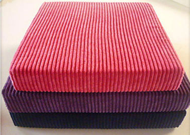 8w Cotton Corduroy Fabric For Clothes , Plain Dyed Organic Corduroy Fabric
