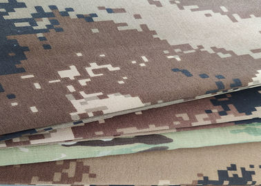 Functional Textile 100% Cotton Camouflage Print Fabric Flame Resistant Twill For Clothing