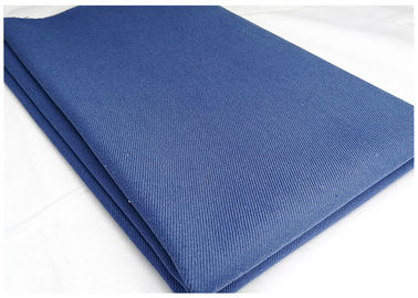 Twill Drill Thin 100% Cotton Ordinary Textiles Blue And Grey Color For Workwear