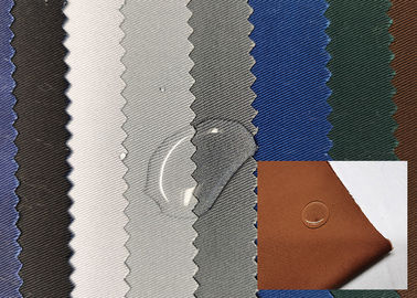 Basic Color Thick Twill Water Resistant Fabric For Autumn Workwear And Garment