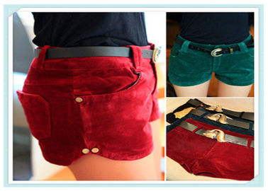 Some Kinds Of Color Good Cotton Corduroy Fabric For Female Shorts