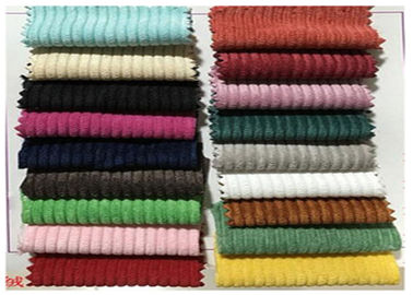 Plain 100% Cotton Fine Wale Corduroy Fabric For Male Dress 16*16 Yran Count