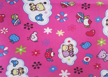 Dyed And Printing Organic Flannel Fabric For Baby Clothing Twill Style