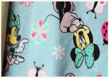 Some Cute Pattrens Cotton Flannel Cloth For Baby Cloth , Eco - Friendly