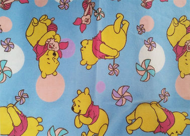 Cute Design Pattern Kids Cloth 150GSM Flannel Print Fabric