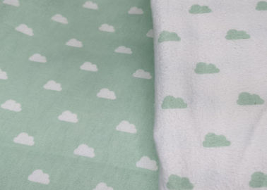 Plain Garment For Baby 150g / M² Cotton Flannel Cloth