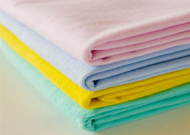 150GS Bleach Print Baby Double Sided Brushed Flannel For Bedding