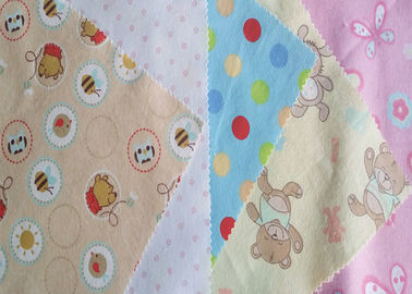 Cute Print Womens 130gsm Cotton Flannel Cloth