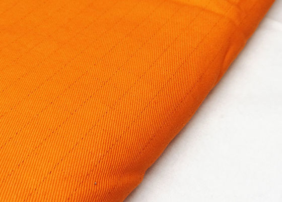 Antistatic And Flame Retardant Work Clothes Fabric For Gas Station